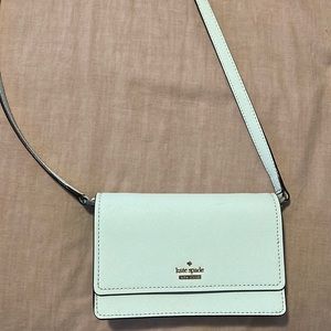 Mint cross body kate spade bag